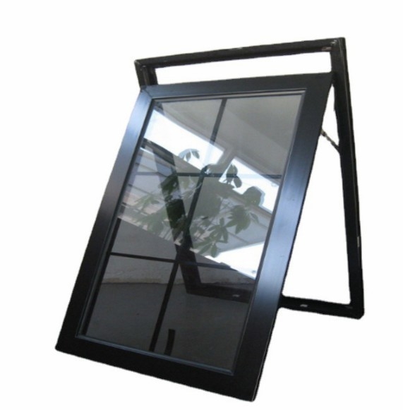 Weiterentwickelte FuE-Fenster aus Aluminium mit Hangvorhang mit Luftdichtheit von Stufe 8