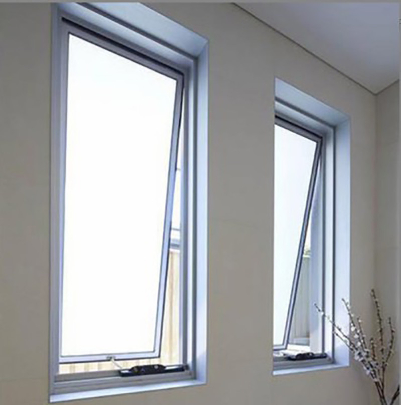 Weiterentwickelte FuE-Fenster aus Aluminium mit Hangvorhang mit Luftdichtheit von Stufe 8