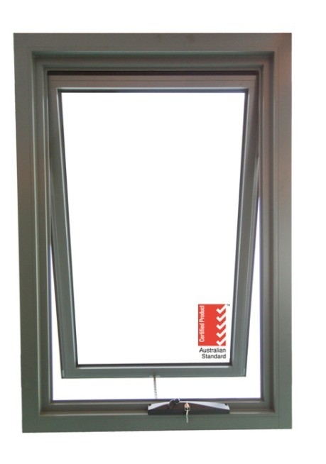 Customized Hand Crank Aluminium Casement Fenster mit 5 27A 55 9A 5 12A 5 Glas und Verkauf