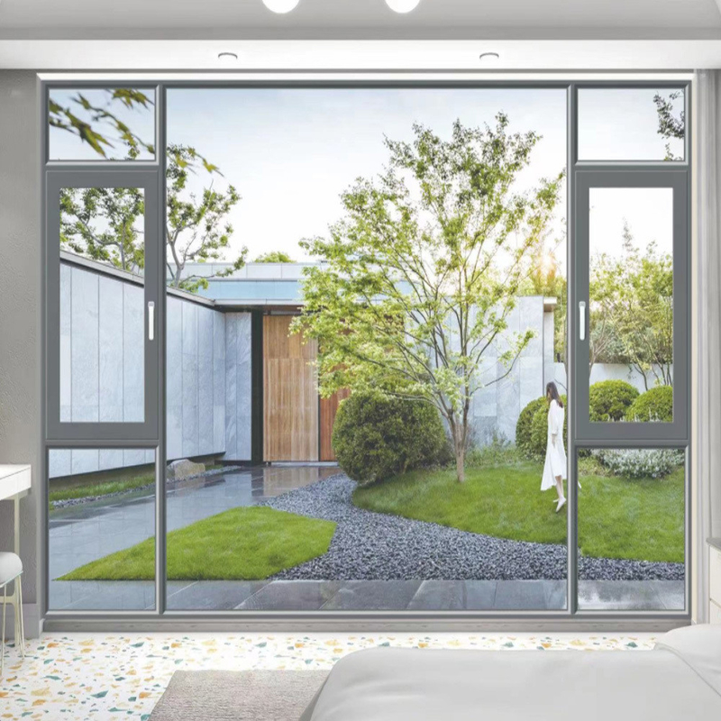 Erschwingliche Schlafzimmer Fenster mit Glas und 5 27A 55 9A 5 12A 5 Aluminiumlegierung