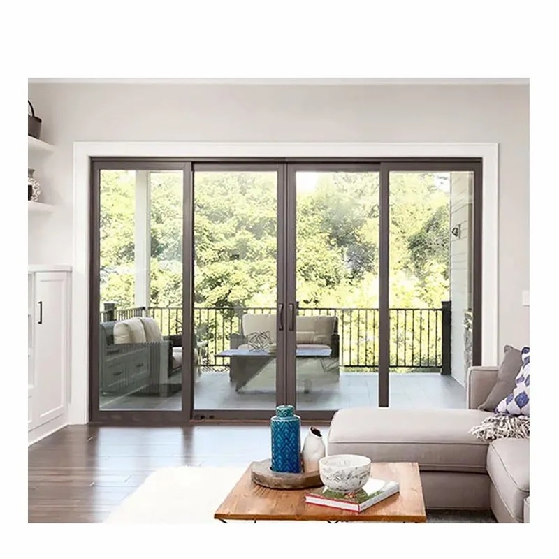 Minimalistischer Design-Stil Supergroße Hochpräzision Aluminiumlegierung Lift Schiebetür