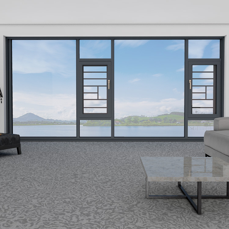 8-Wege-Dichtung Aluminium-Gehäuse-Fenster für modernes Design und hohe Haltbarkeit zu erschwinglichen Preisen