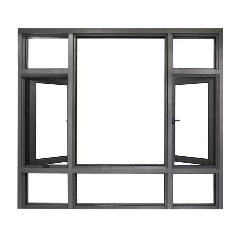 8-Wege-Dichtung Aluminium-Gehäuse-Fenster für modernes Design und hohe Haltbarkeit zu erschwinglichen Preisen