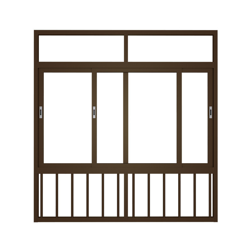 8-Wege-Dichtung Aluminium-Schiebefenster Ideal für Schalldämmung in Wohnungsbau-Projekt