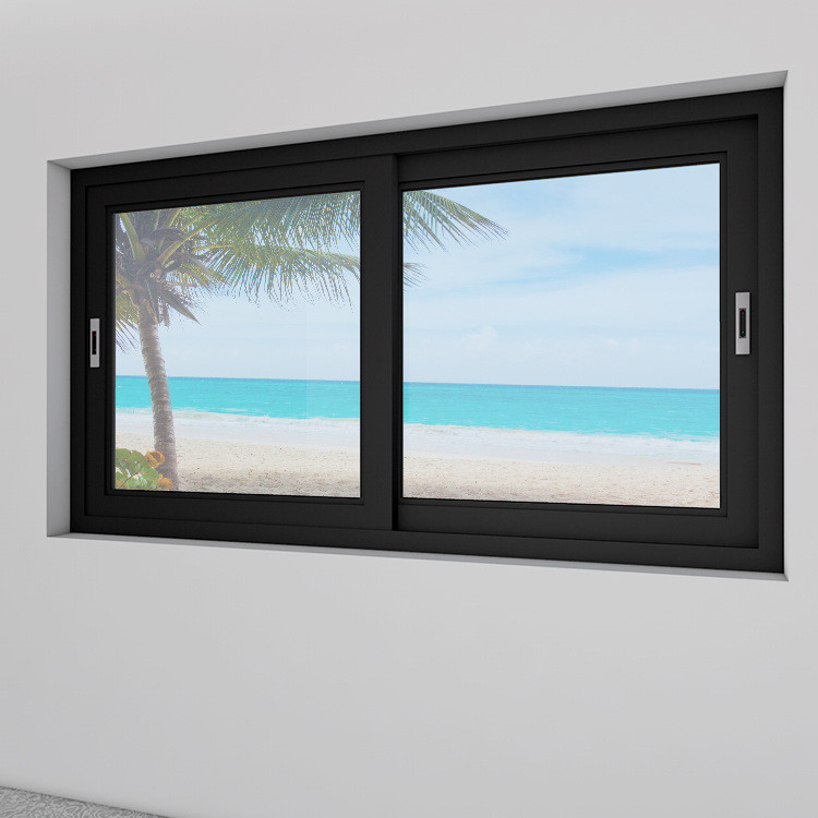 8-Wege-Dichtung Aluminium-Schiebefenster Ideal für Schalldämmung in Wohnungsbau-Projekt