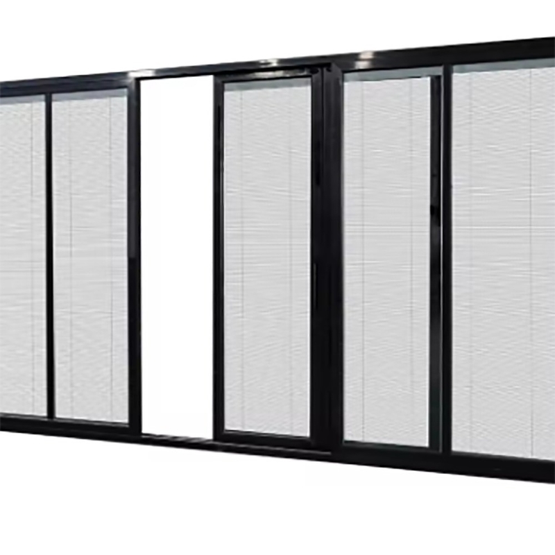 Chinesische Design-Stil Skate Aluminium Thermal Break Bi-Fold-Türen mit 1,4 mm Wanddicke