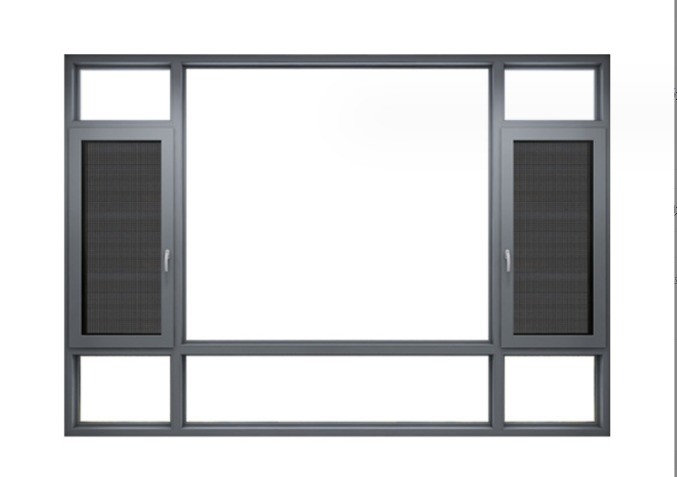 Hängende Vorhänge Typ Brücke Aluminium Gehäuse Fenster für Glas 5 27A 55 9A 5 12A 5