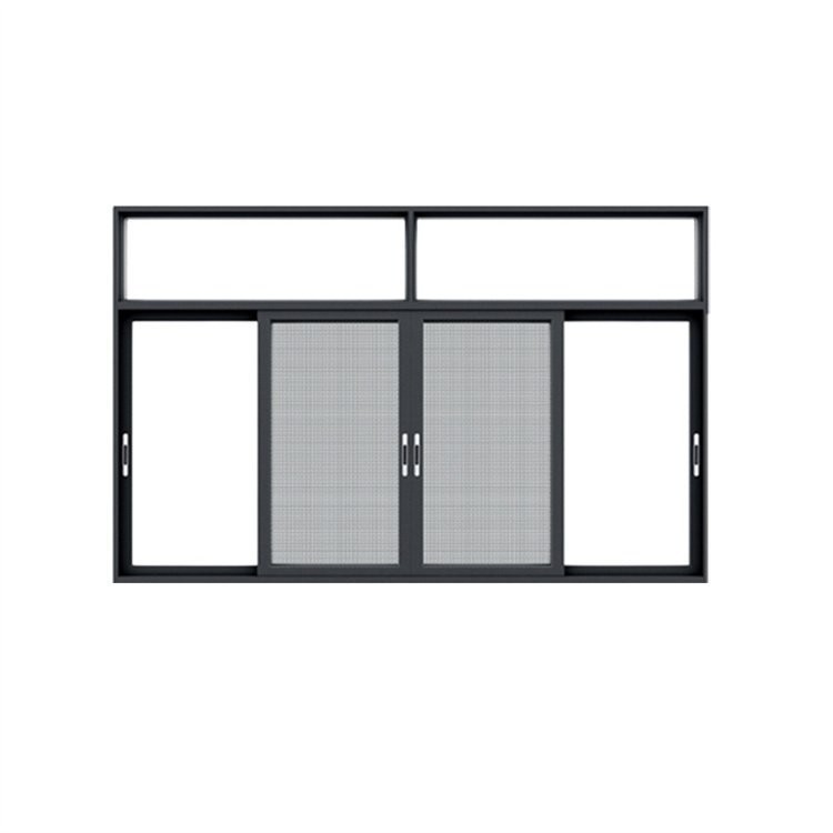 8-Wege Siegel Design Moskitonetz für Aluminium Schiebefenster