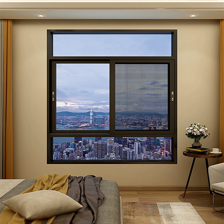 8-Wege Siegel Design Moskitonetz für Aluminium Schiebefenster
