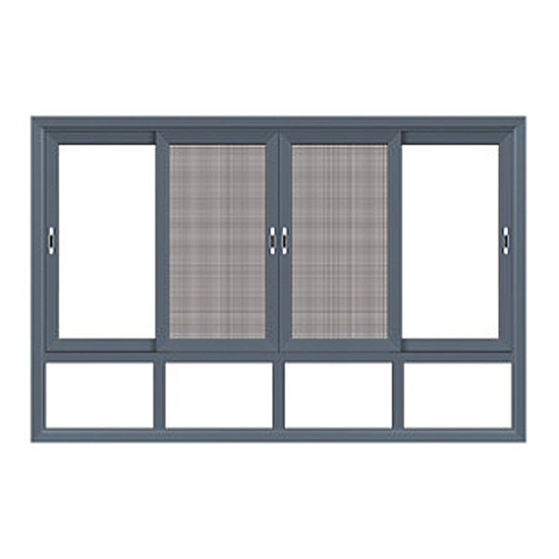 8-Wege Siegel Design Moskitonetz für Aluminium Schiebefenster