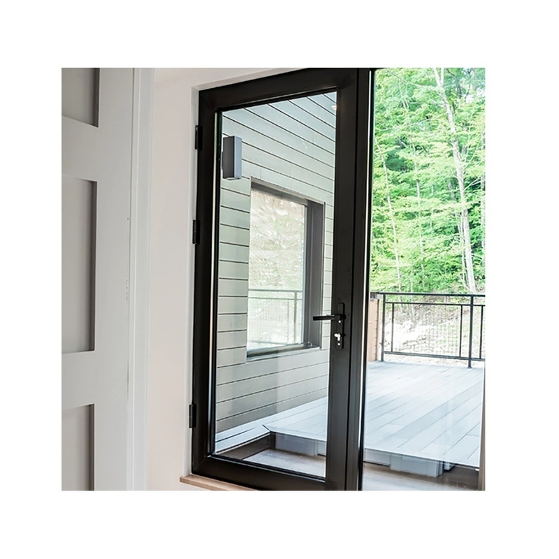 Optional Farbe Aluminium Französisch Glas Türen für Home Office Patio Casement Einfahrt