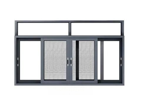 Schiebefenster der SKATE 85-Serie aus Aluminium Kleinglasfenster für langlebige Luftdichte