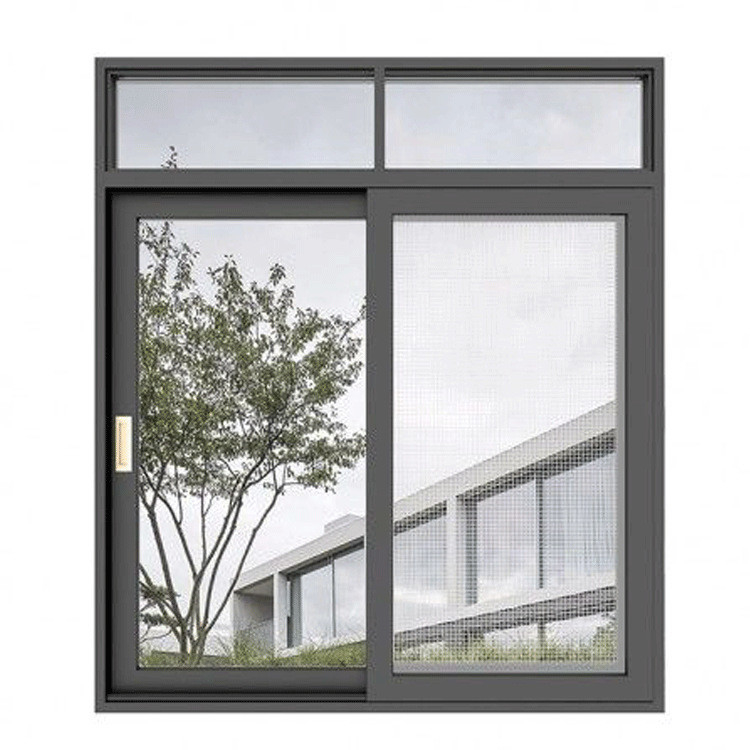 Schiebefenster der SKATE 85-Serie aus Aluminium Kleinglasfenster für langlebige Luftdichte