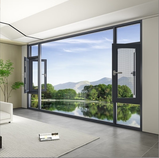 Schlafzimmer Fenster mit Winddruckwiderstand Stufe 9 von Original Design Fenster