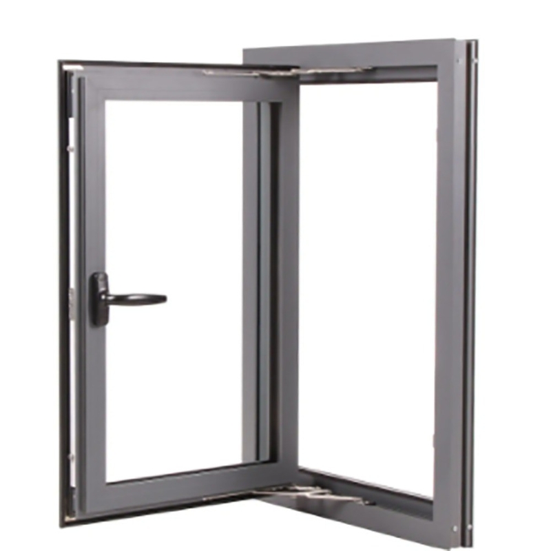 10 Versiegelungsschichten Skate Exterior Französisch Thermal Break Casement Türen mit Aluminiumrahmen
