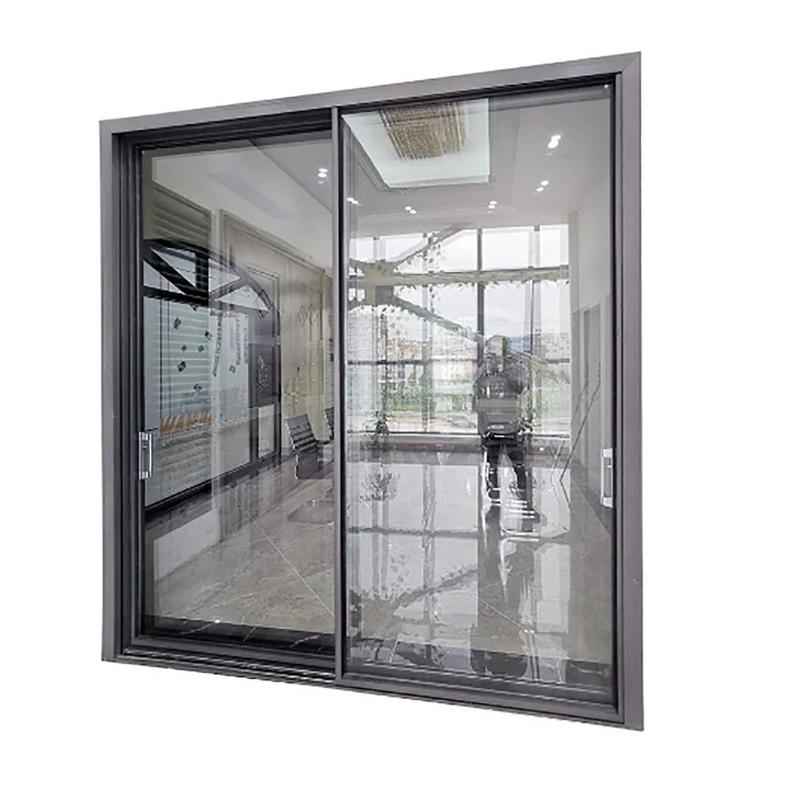 10 Versiegelungsschichten Schiebetür aus Aluminium ISO9001 für Produktionskapazität zertifiziert