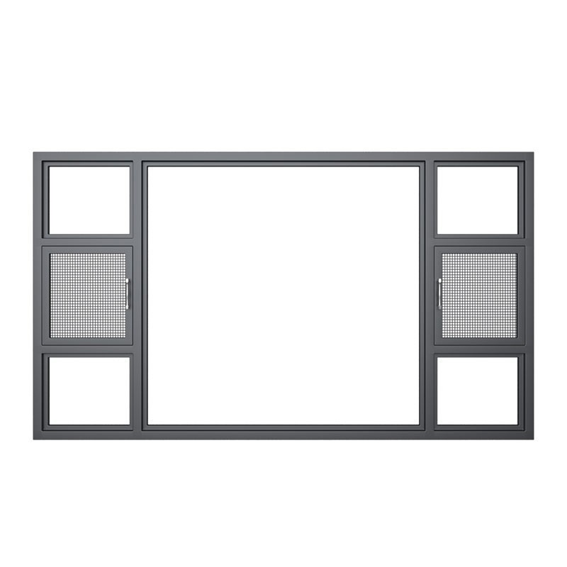 SKATE 75 Fassadenfenster für die Massenproduktion von Luftdichtheit Stufe 8