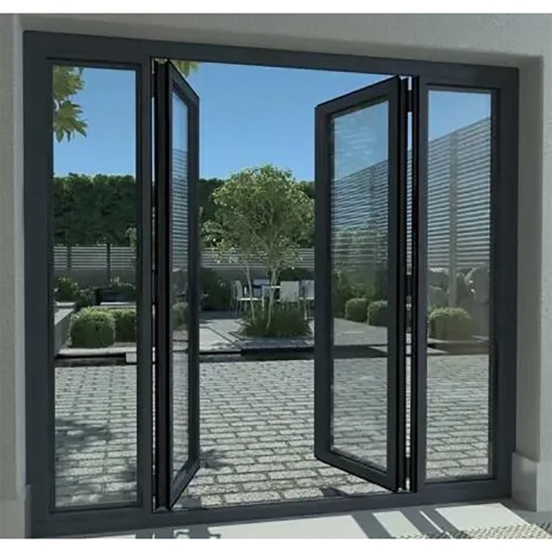 Wohnprojekte müssen Aluminium-Zweifachtüren mit Triplex-Glas-Upgrade-Option haben