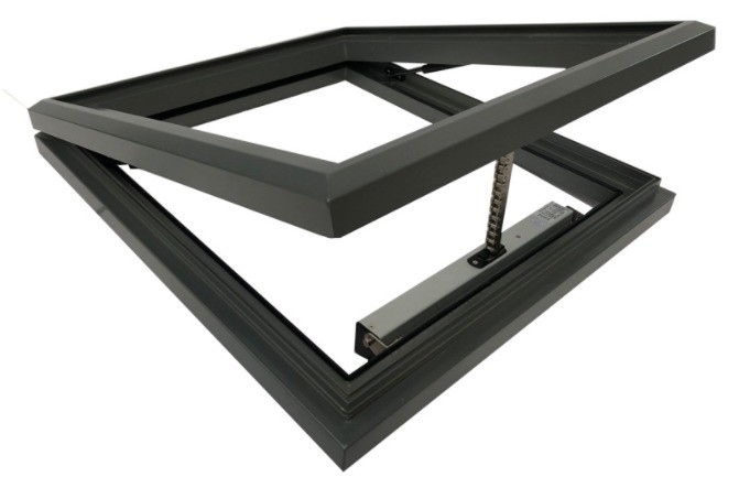 Anpassungsfähige Produktion Klappbildschirm Thermal Break Aluminium Markise Fenster