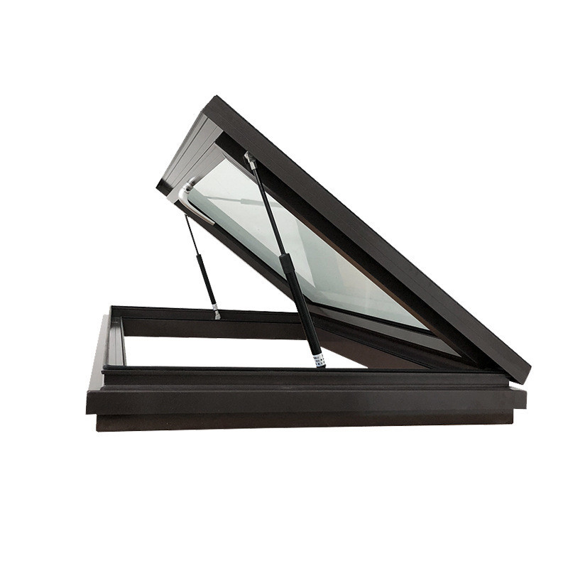 Luftdichte Stufe 8 Aluminiumoxidfenster für Wind- und Regendichtheit