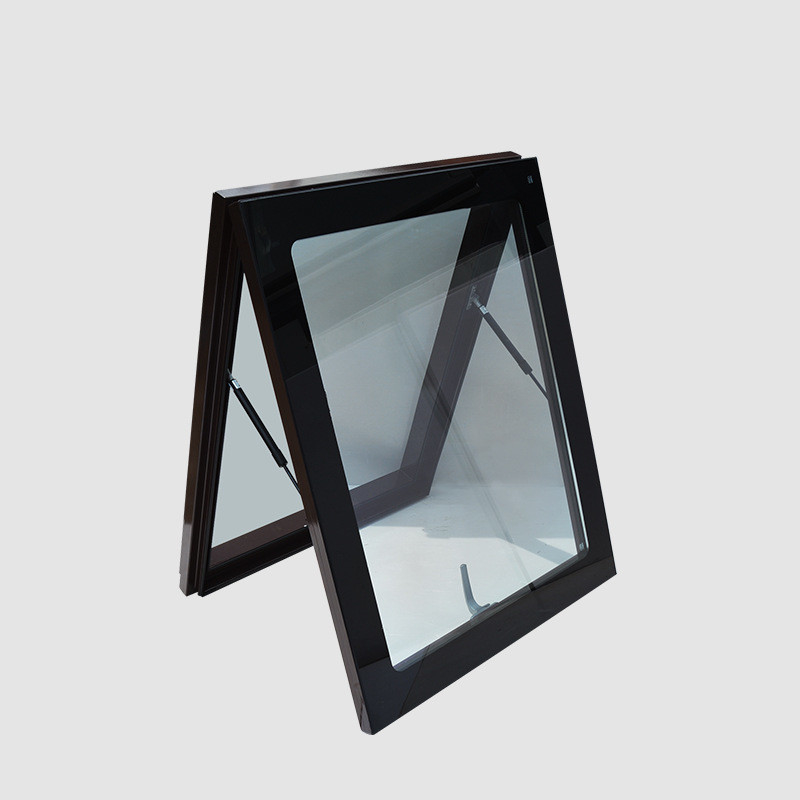 Luftdichte Stufe 8 Aluminiumoxidfenster für Wind- und Regendichtheit