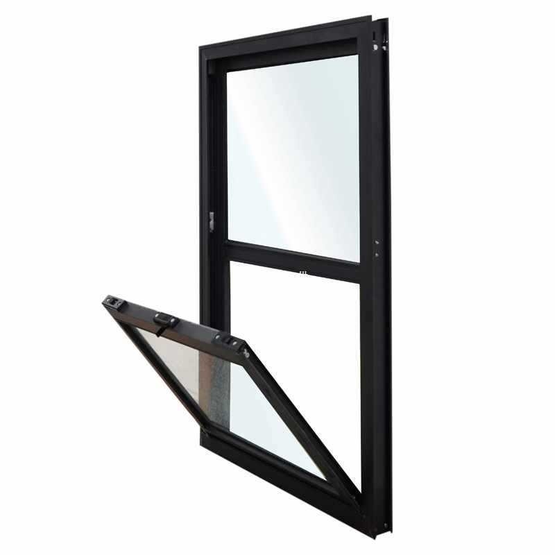 Luftdichte Stufe 8 Aluminiumoxidfenster für Wind- und Regendichtheit