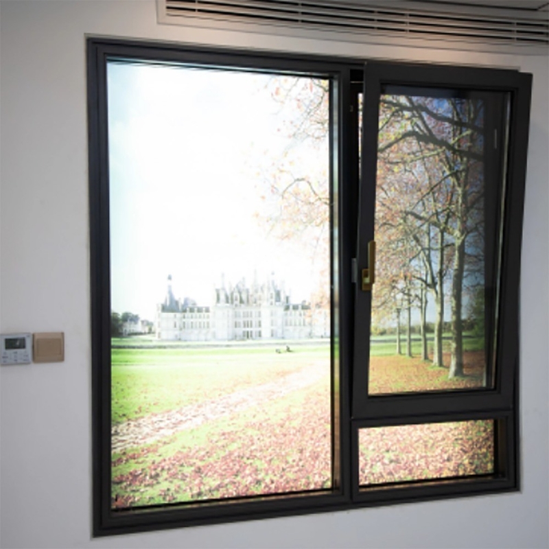 Energie schalldicht Doppelverglasung Gehärtetes Glas Aluminiumprofil Neigungs- und Drehfenster