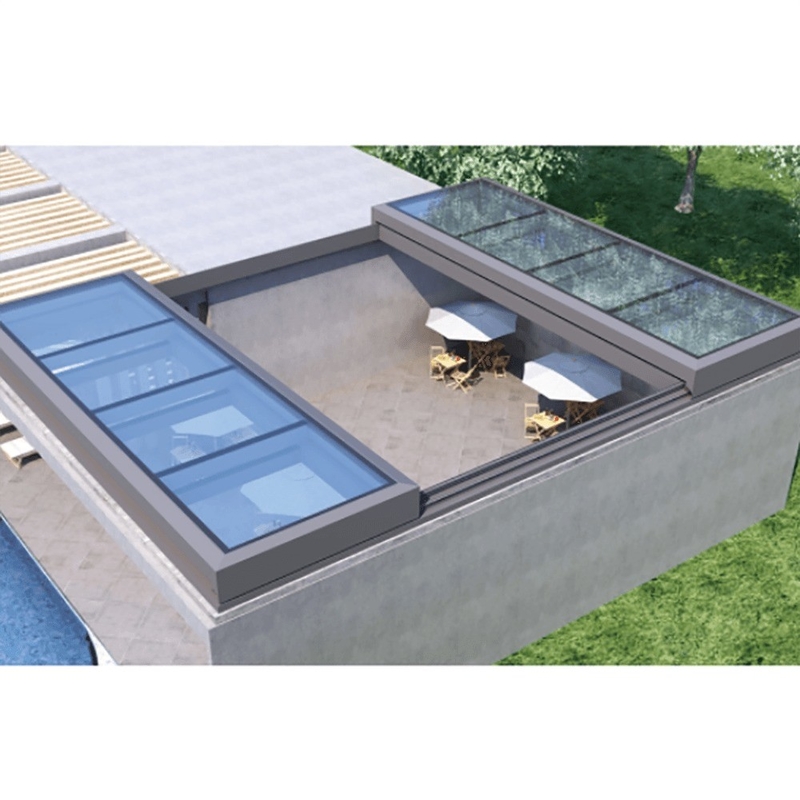 5 27A 55 9A 5 12A 5 Glas-Aluminium-Festfenster für Winddruckwiderstand von Stufe 9