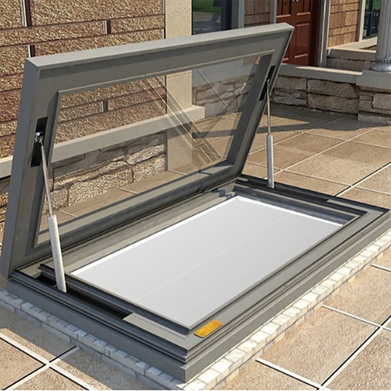 5 27A 55 9A 5 12A 5 Glas-Aluminium-Festfenster für Winddruckwiderstand von Stufe 9