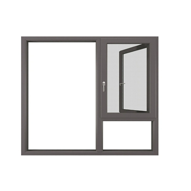 Winddruckbeständigkeit Stufe 9 Wärmeverstärkende Fenster aus Aluminiumlegierung