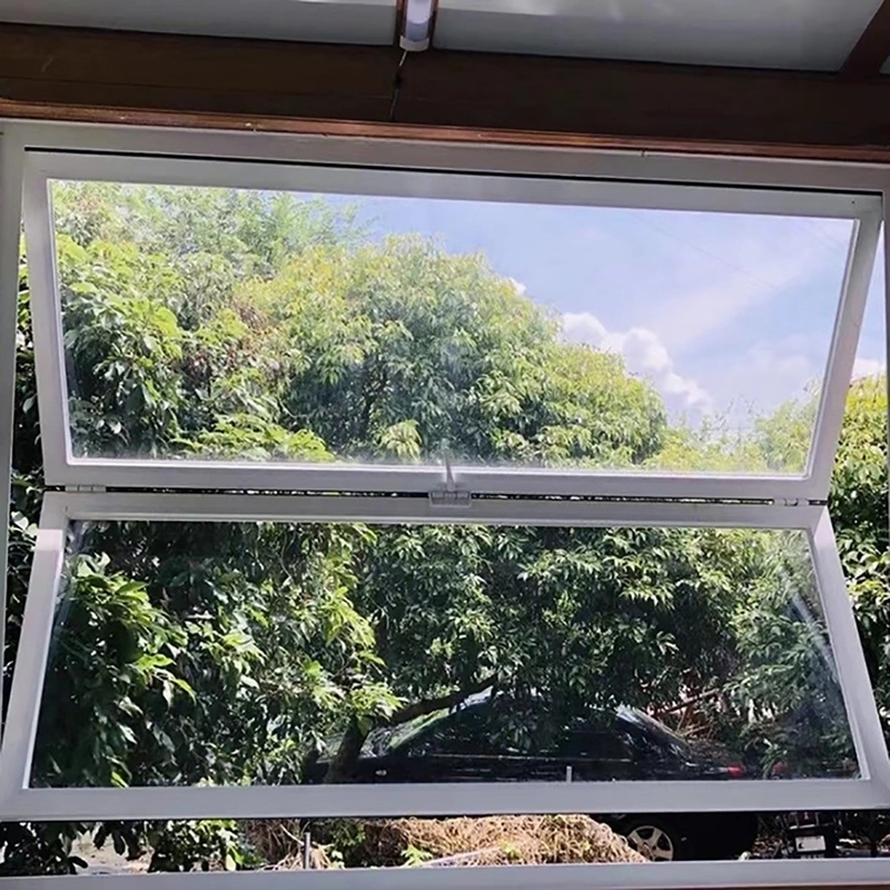 Aluminium-Zweifachfenster mit 1,4 mm Aluminiumwanddicke und 70 mm Fensterrahmenbreite