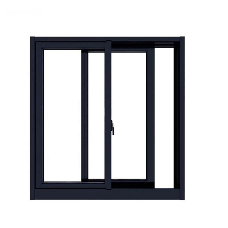 Neues Design Aluminium-Rutschfenster mit 1,1 Watt/ (m2·K) Wärmedämmleistung für Haus und Büro