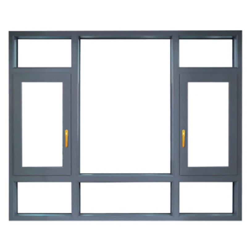 Anpassungsgröße Thermal Break Aluminium Casement Glasfenster für hängende Vorhänge Lösung