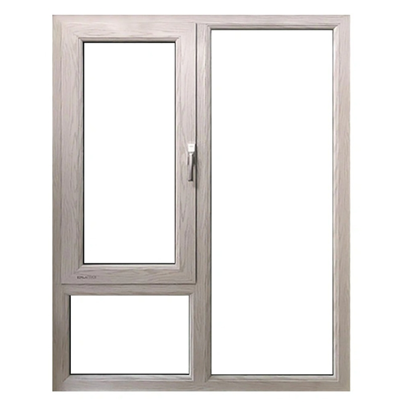 Anpassungsgröße Thermal Break Aluminium Casement Glasfenster für hängende Vorhänge Lösung