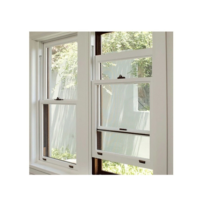 Doppelhängende Fenster mit 5 27A 55 9A 5 12A 5 Glas und Edelstahl-Schirmnetz