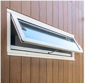 Klappbildschirm Aluminium-Oberhangfenster für eine fortschrittliche Fassadendekorationslösung