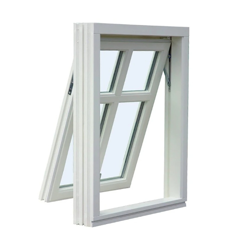 Stufe 9 Widerstand gegen Winddruck Hängende Aluminium-Oberhang Fenster für kundenspezifische Design-Projekt