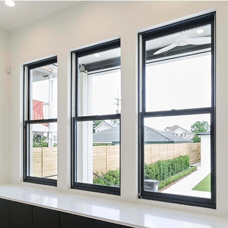 Stufe 9 Widerstand gegen Winddruck Hängende Aluminium-Oberhang Fenster für kundenspezifische Design-Projekt