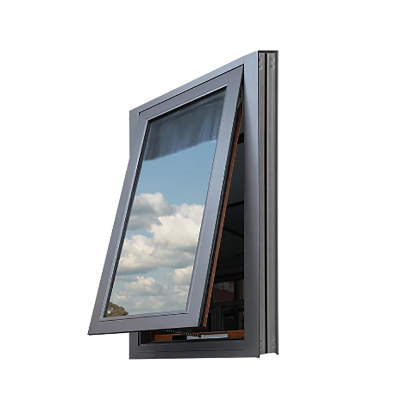 Stufe 9 Widerstand gegen Winddruck Hängende Aluminium-Oberhang Fenster für kundenspezifische Design-Projekt