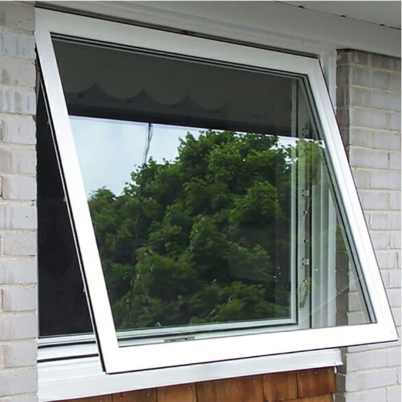 Stufe 9 Widerstand gegen Winddruck Hängende Aluminium-Oberhang Fenster für kundenspezifische Design-Projekt