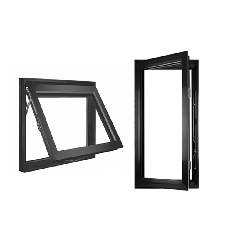 Stufe 8 Luftdichtheit Aluminiumoxidfenster im europäischen Stil für kommerzielle Projekte