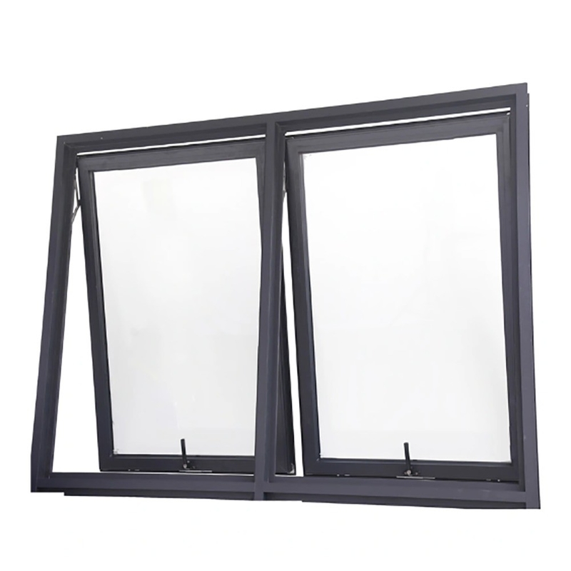 Stufe 8 Luftdichtheit Aluminiumoxidfenster im europäischen Stil für kommerzielle Projekte