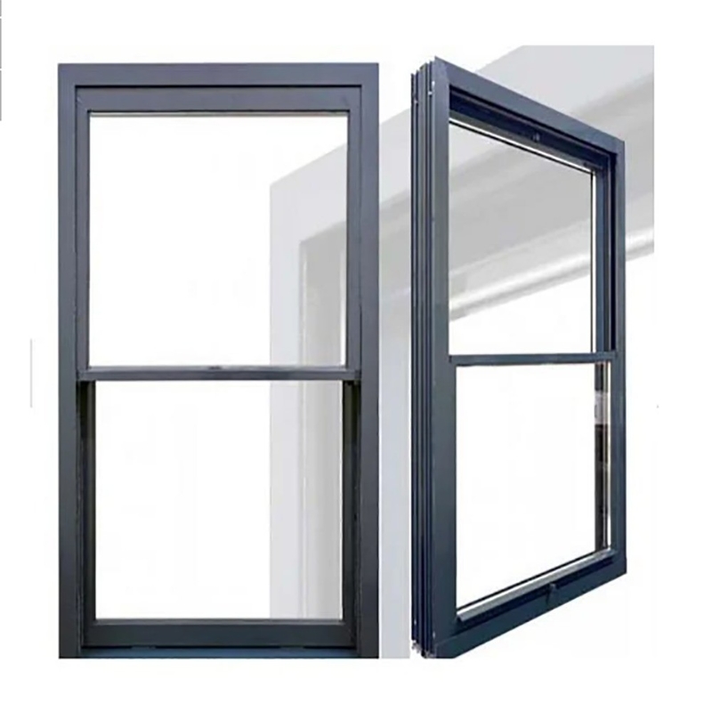 Fashion Style Aluminiumlegierung Schiebefenster mit horizontalen Öffnungsmuster durch Forschung und Entwicklung