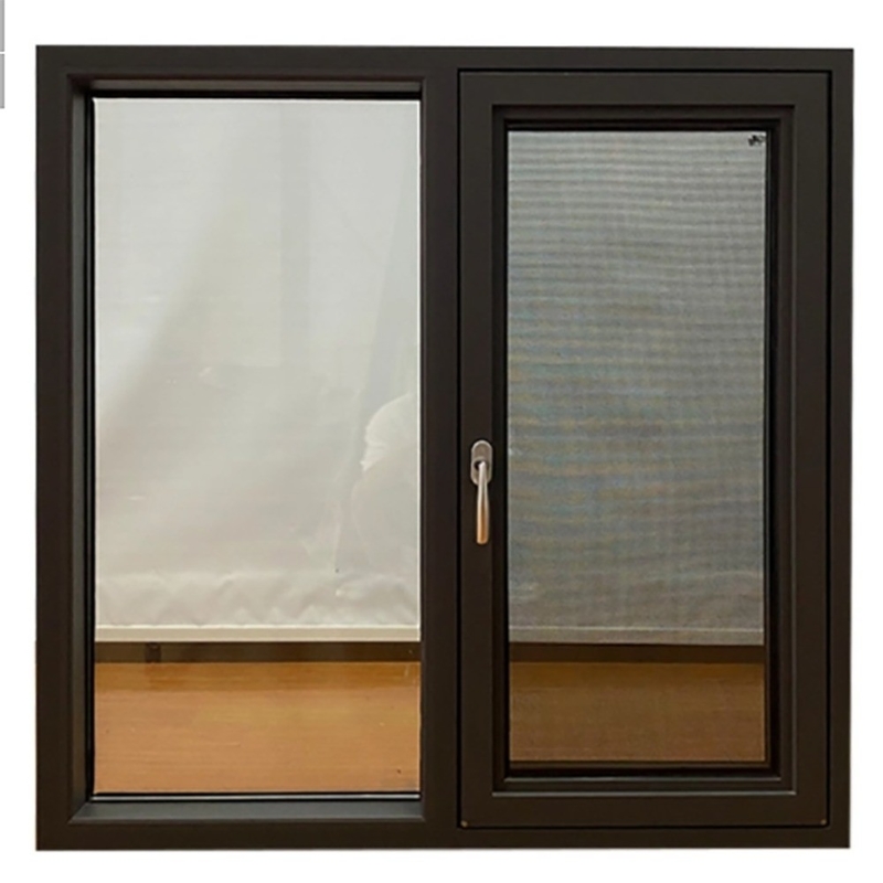 Fashion Style Aluminiumlegierung Schiebefenster mit horizontalen Öffnungsmuster durch Forschung und Entwicklung