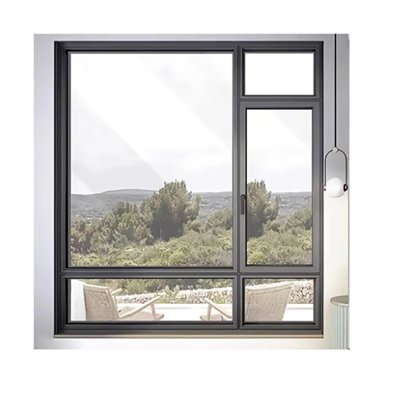 Hochluftdichte hängende Vorhangfenster aus Aluminium