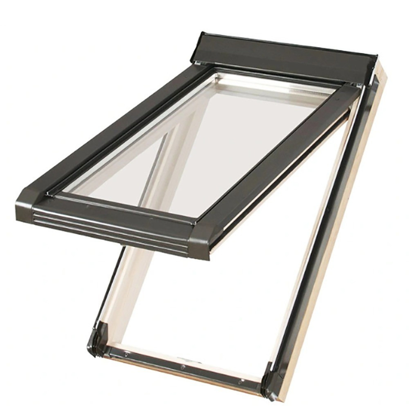 Custom Made Aluminium Top Hung Home Window mit Doppelglas und Luftdichtheit Stufe 8
