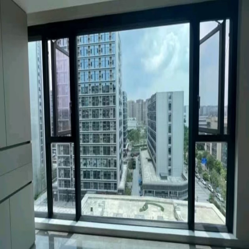 Aluminiumlegierung Glasfenster Villa Haus Projekt Aluminium Dreh-Kipp-Glasfenster mit überlegener Luftdichtheit