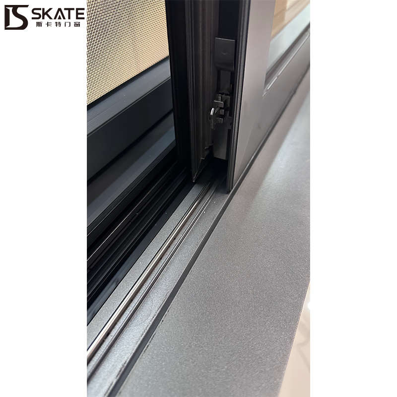 Modernes Design Aluminium Schiebefenster mit Luftdichtheit von Stufe 8