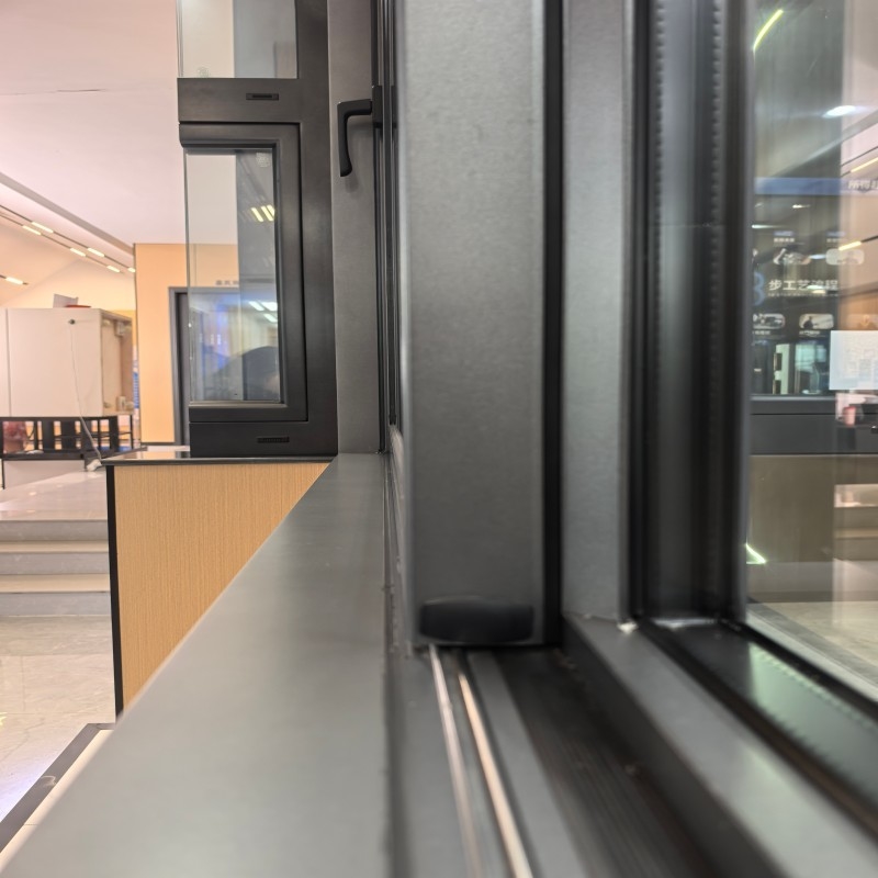 Modernes Design Aluminium Schiebefenster mit Luftdichtheit von Stufe 8