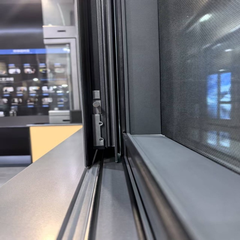 Mode Neues Design Anpassungsfähiges Aluminium Aluminium Schiebefenster mit 2,0 mm Wanddicke